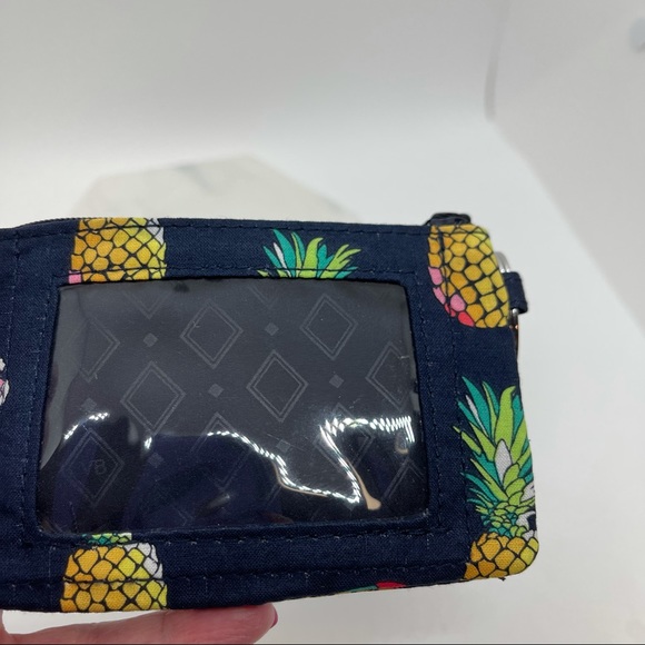 Vera Bradley Toucan Party Zippered ID Case NWT - Picture 6 of 13
